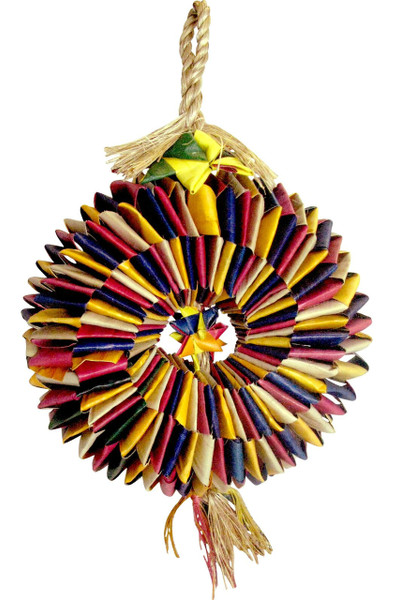 Bird Tire w/ Star bird foraging toy