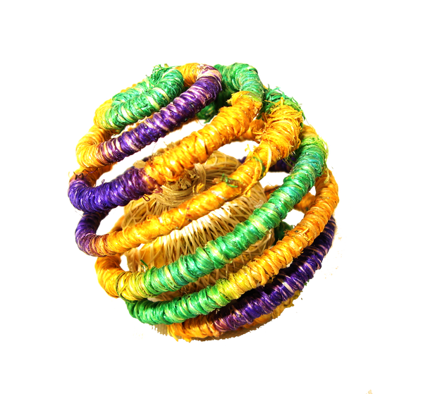 Spiral Ball w/catnip Sm