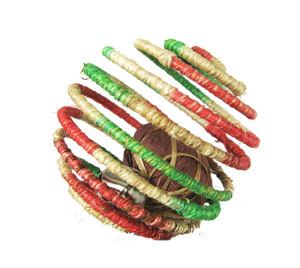 Spiral Ball w/catnip &bell