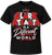Black Clark Atlanta Is a Different World T-shirt with red and white CAU-inspired lettering