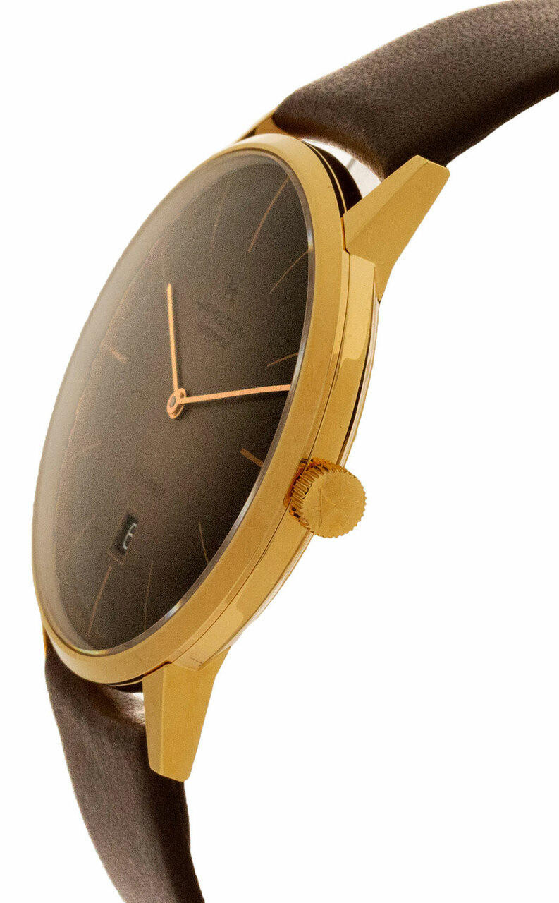 HAMILTON Intra-Matic 42MM Automatic Brown Dial Men's Watch