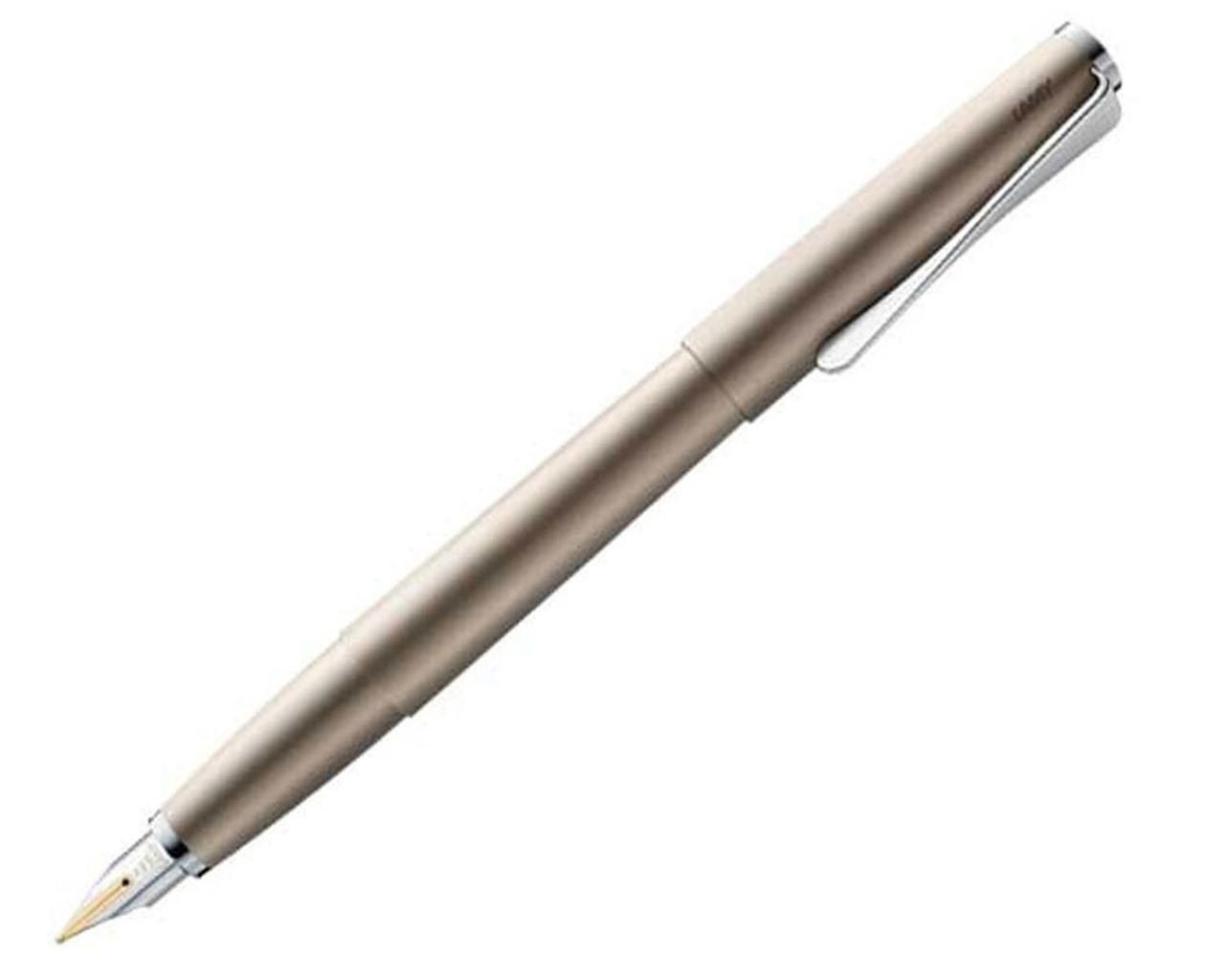 LAMY 068 Studio Palladium Medium(M) Gold Nib Fountain Pen 4000487