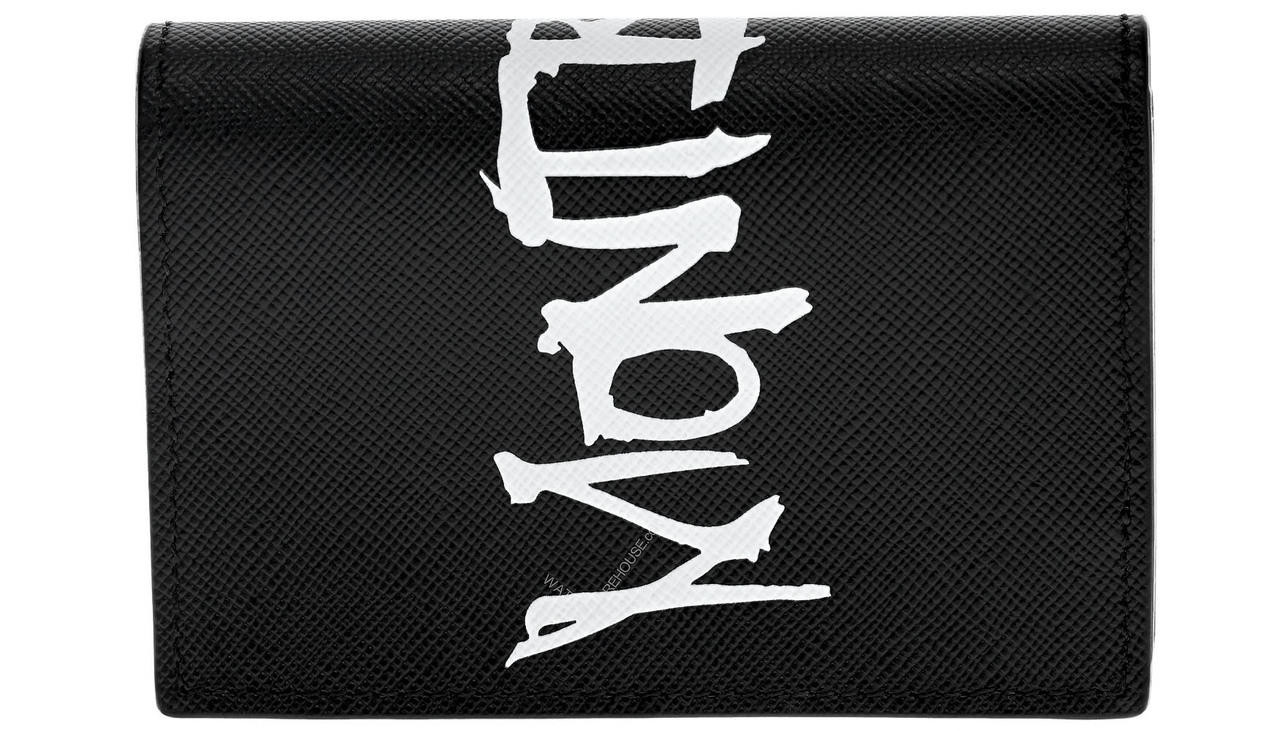 Montblanc Sartorial Calligraphy Card Case 124140, Black