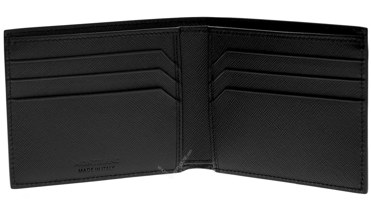 Montblanc Sartorial Wallet 6cc with Money Clip - Luxury Credit card wallets  – Montblanc® US