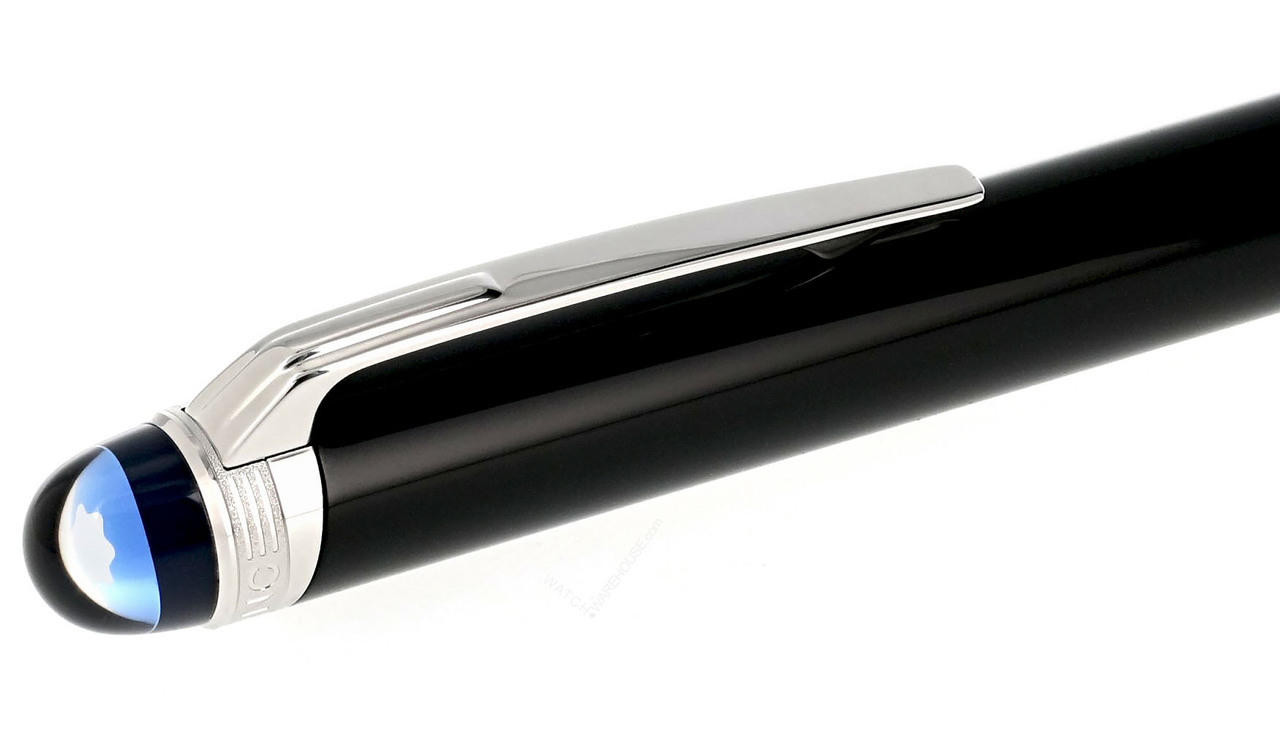 MONTBLANC StarWalker Doué Black Precious Resin Ballpoint Pen 118873