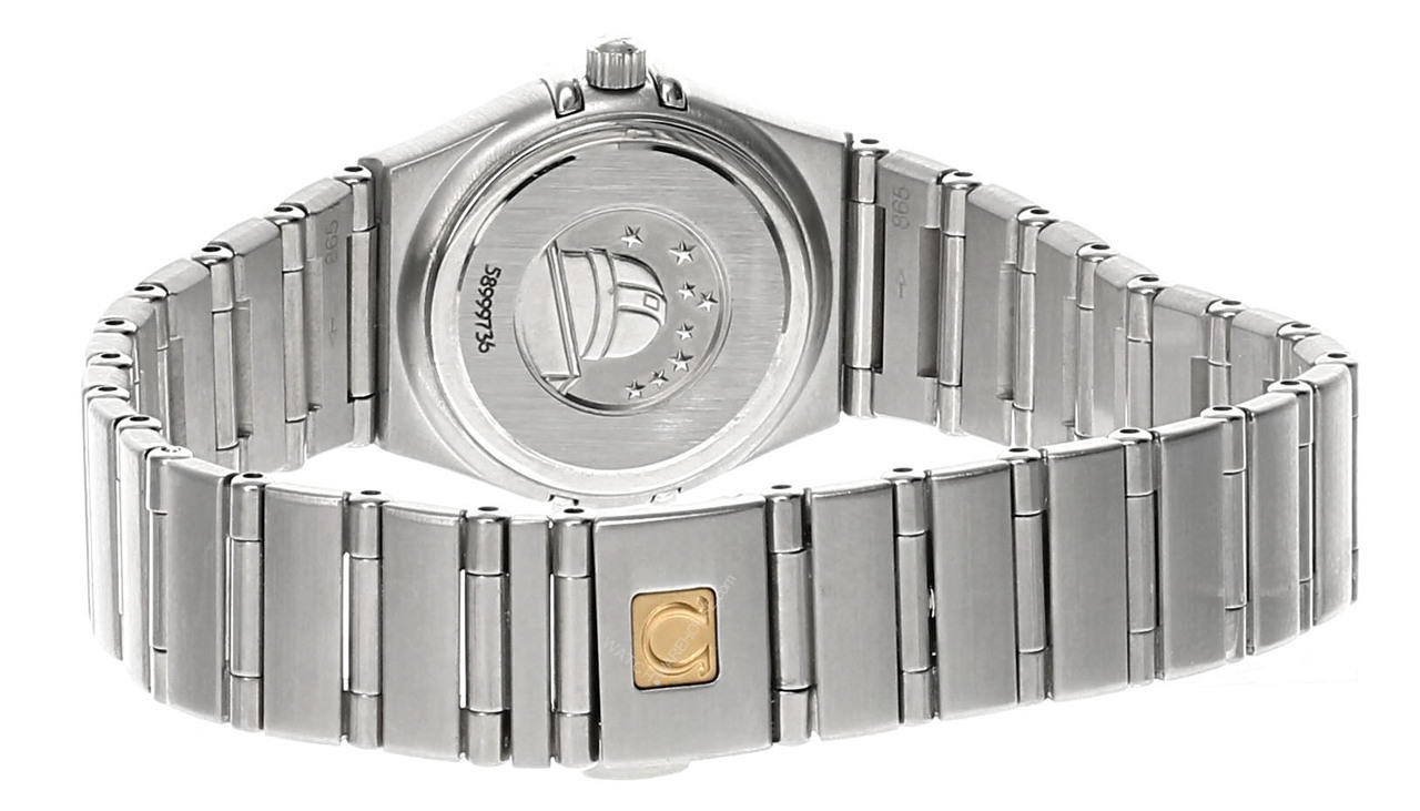 OMEGA Constellation 22.5MM S-Steel Gray Dial Women's Watch 1562.40