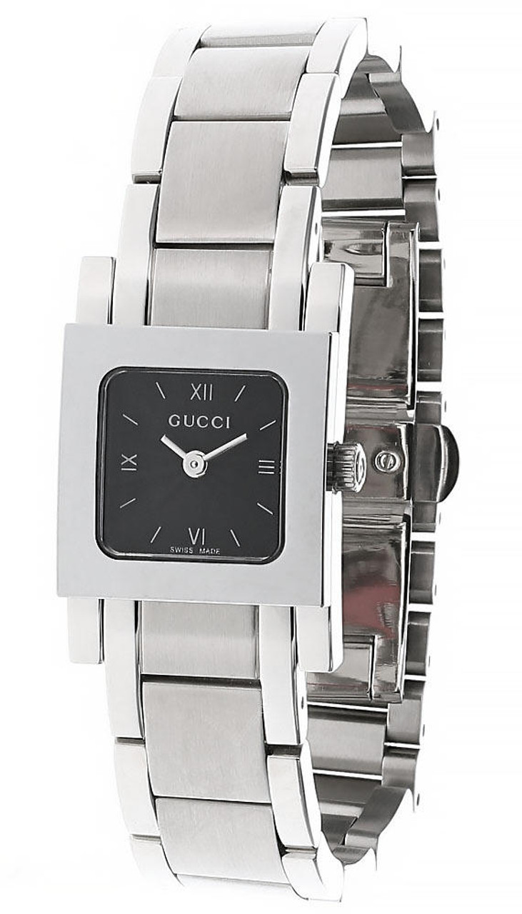 gucci mens square watch