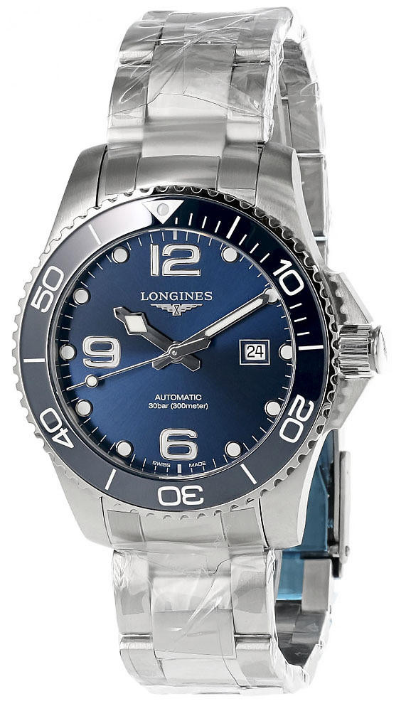 LONGINES Conquest Automatic SS 43MM Blue Dial Men's Watch L3.782.4.96.6