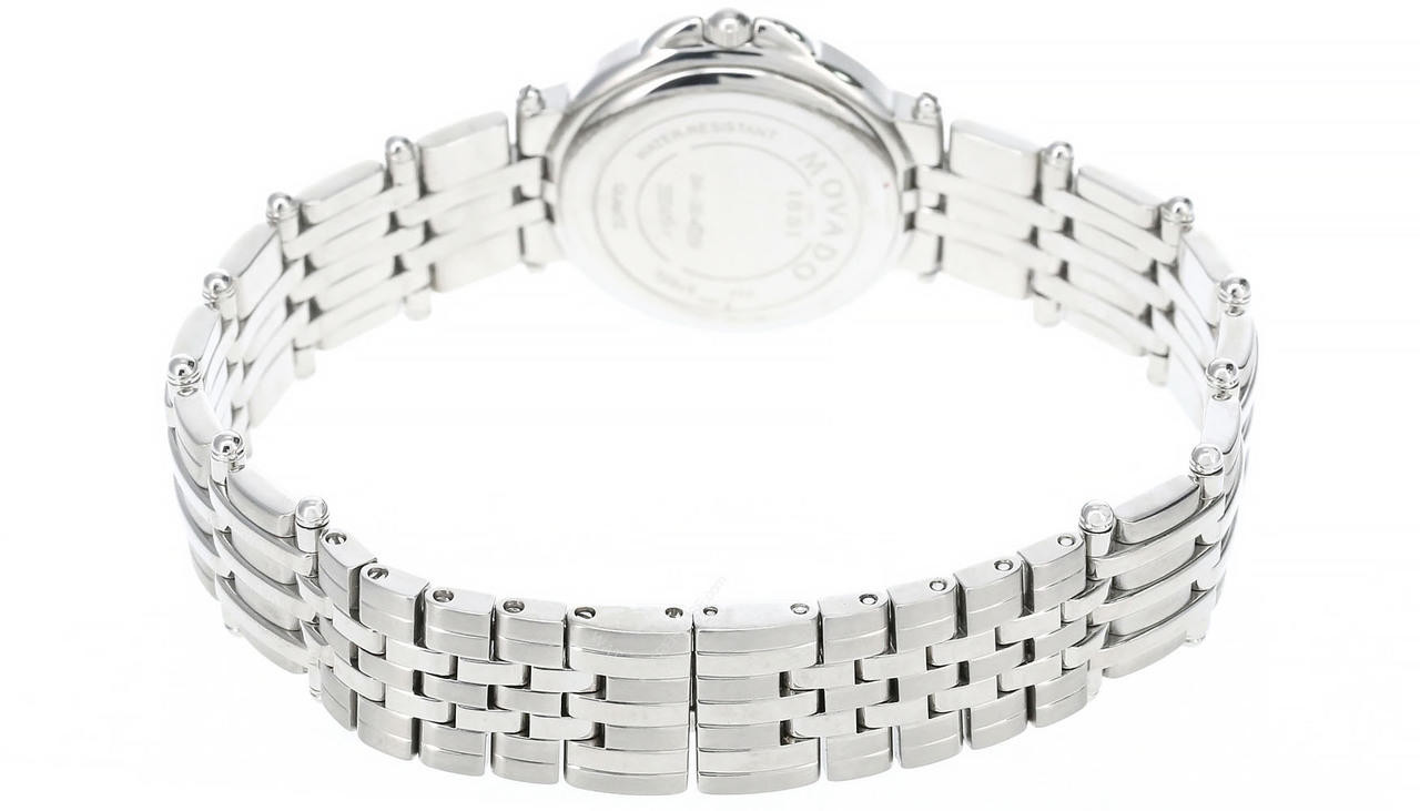 MOVADO Aviso 26MM S-Steel Black Museum Dial Women
