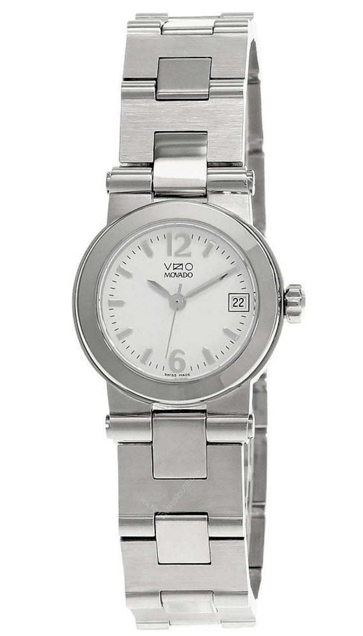 | Watch Stainless WHT Vizio Warehouse Watch | MOVADO Steel 1604448 Shipping Women\'s US 24MM Free & Dial Sport Fast