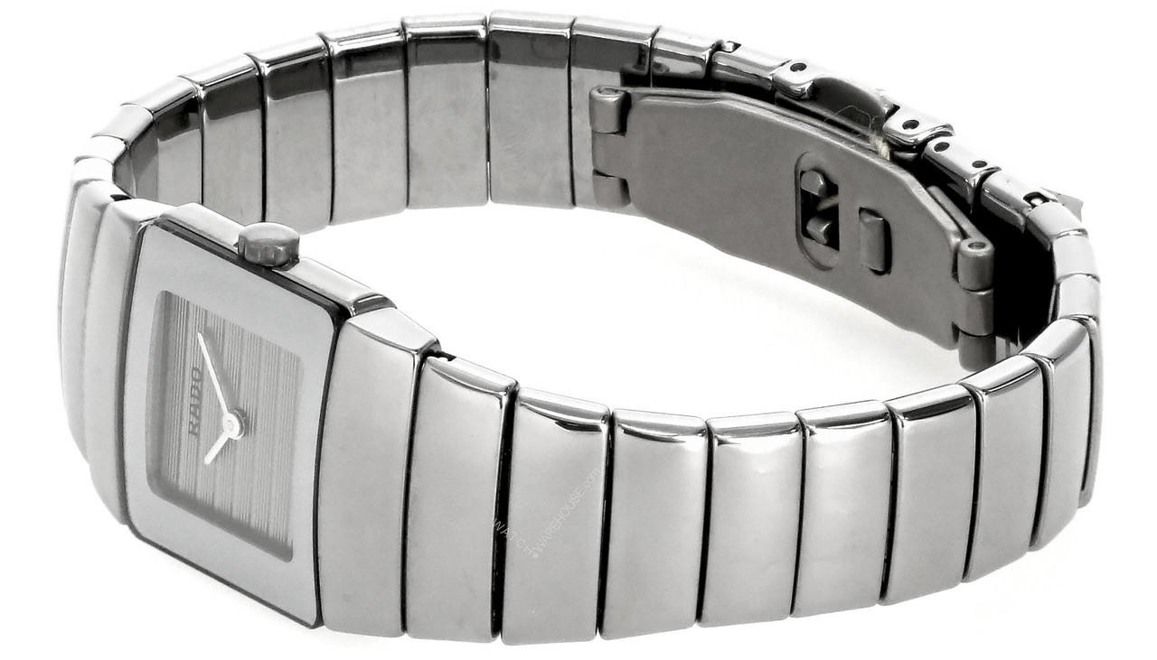 RADO DiaStar Gray Dial Ceramic Bracelet Women's Watch 153.0334.3