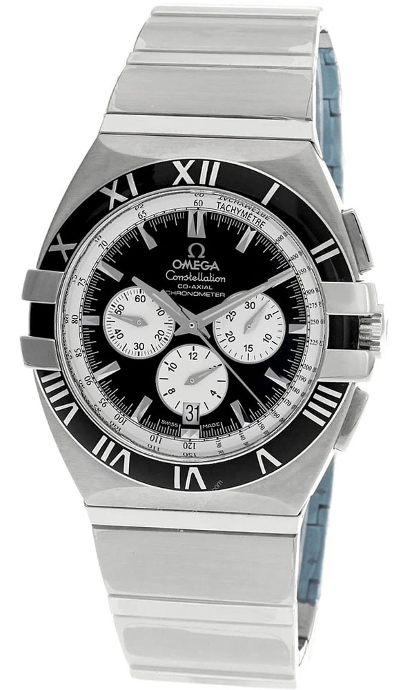 OMEGA Constellation DOUBLE EAGLE 41MM CHRONO BLK Dial Watch 1519.51.00
