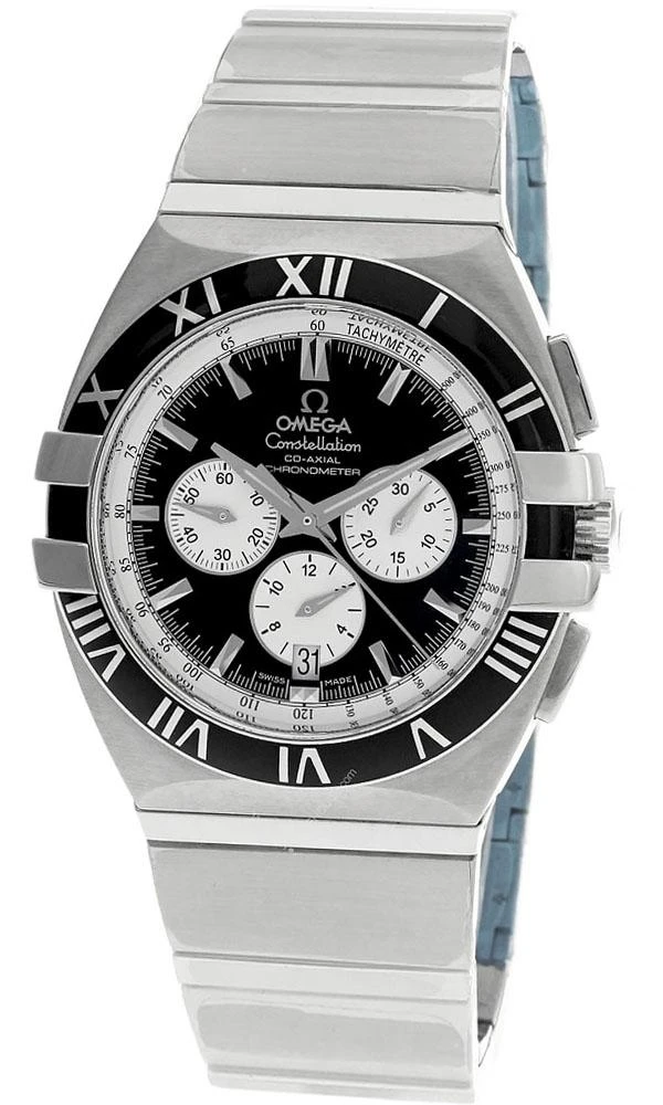 Omega watches OMEGA Constellation DOUBLE EAGLE 41MM CHRONO BLK Dial Watch 1519.51.00 / 15195100 