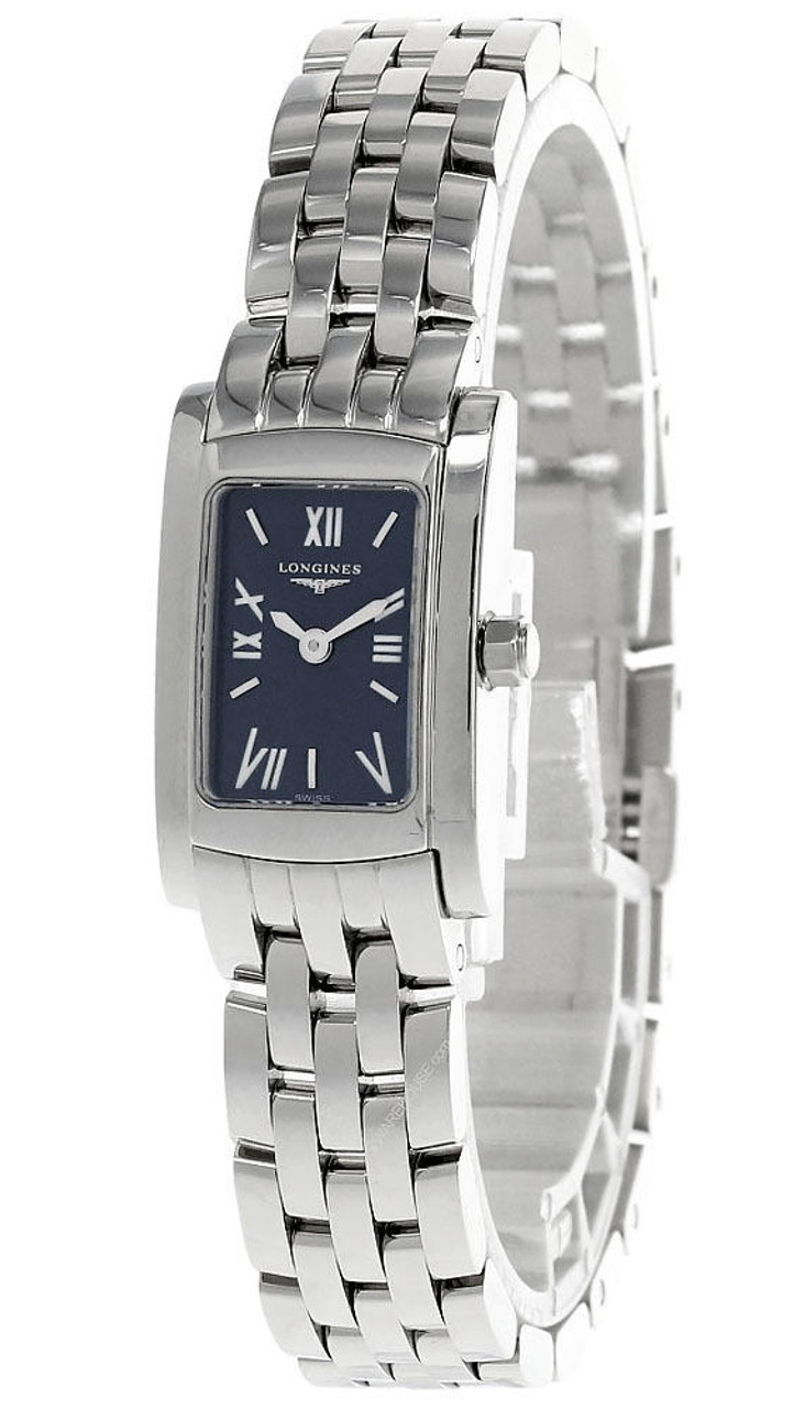 LONGINES DolceVita Stainless Steel Blue Dial Women's Watch L51584956 ...