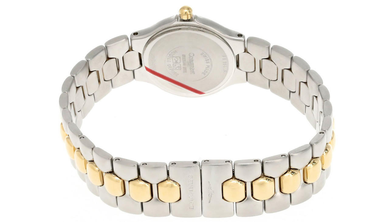 LONGINES Conquest 25MM SS White Dial Two-Tone Women's Watch