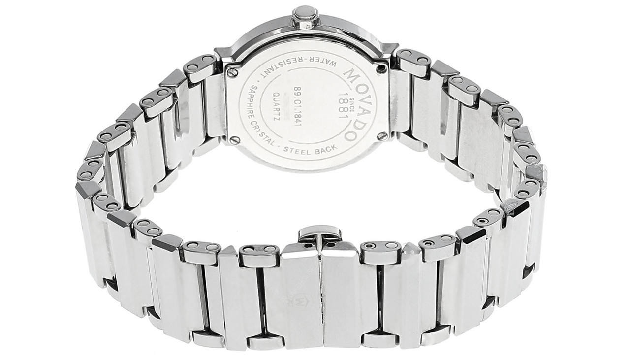 MOVADO Valor 26MM S-Steel Silver Mirror Dial Women display picture 1