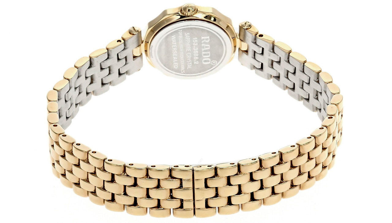 RADO Florence Stainless Steel Gold Dial Women's Watch R48688254