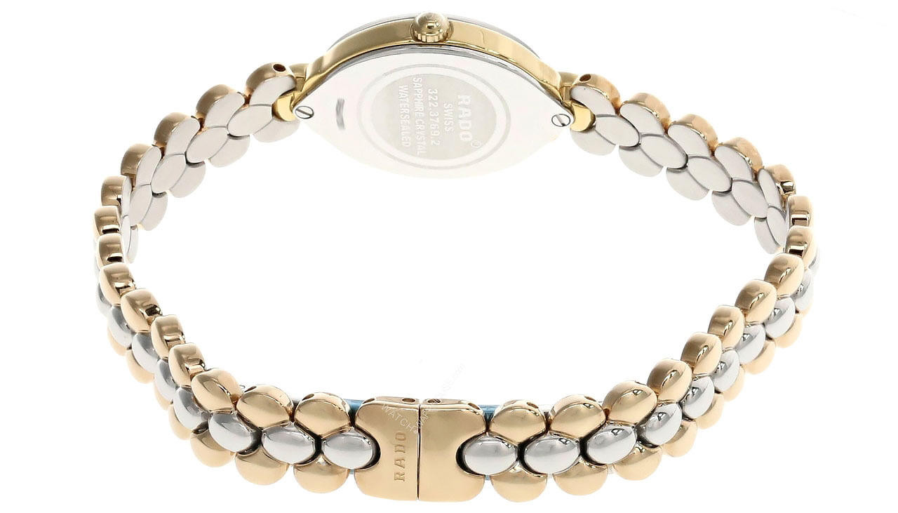 RADO Florence Stainless Steel Gold Dial 2-Tone Women's Watch
