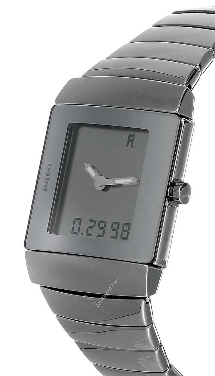 RADO Diastar Digital High-Tech Ceramic Bracelet Men's Watch 193.0433.3