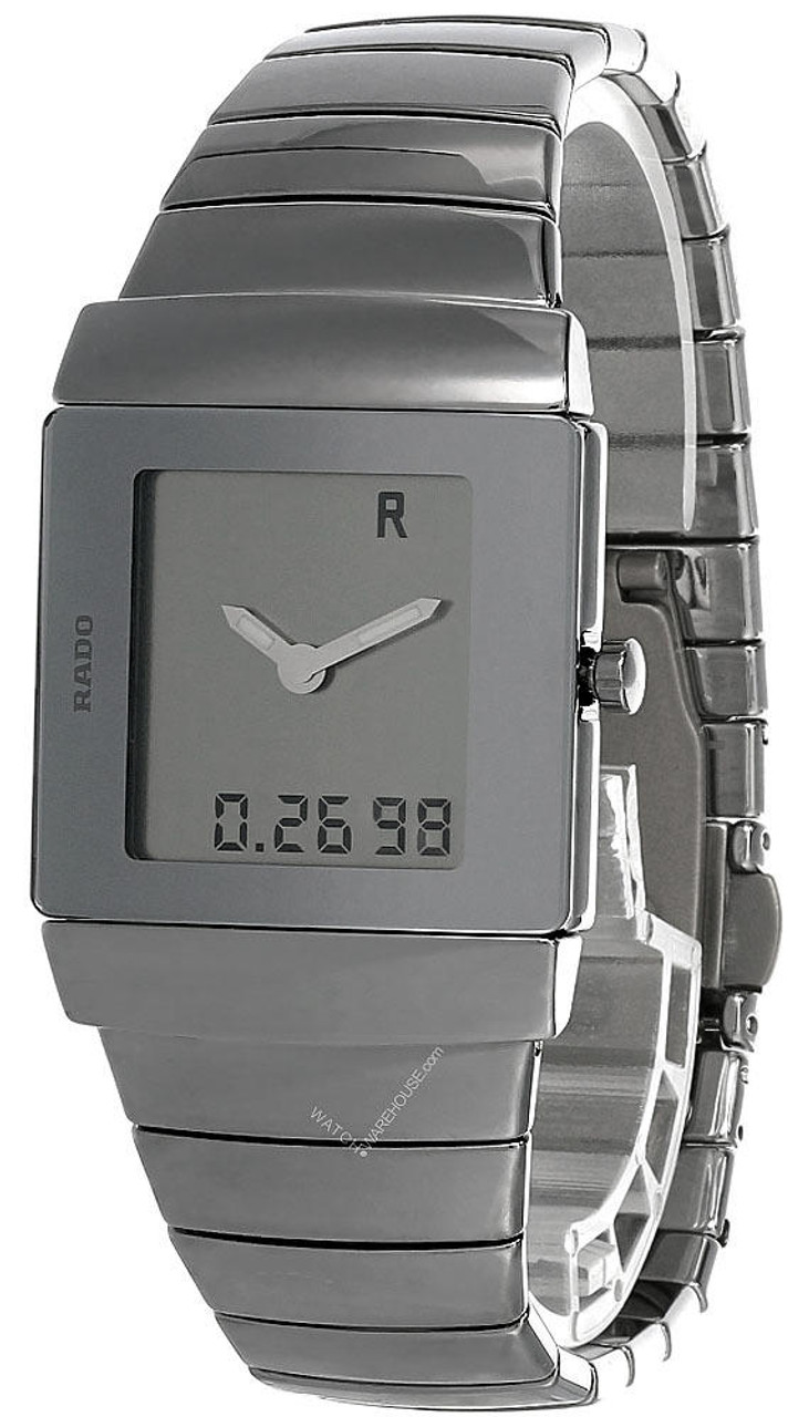 RADO Diastar Digital High-Tech Ceramic Bracelet Men's Watch 193.0433.3