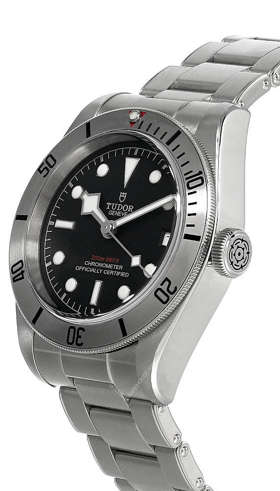 TUDOR Black Bay Automatic SS Black Dial Date Men's Watch M79730