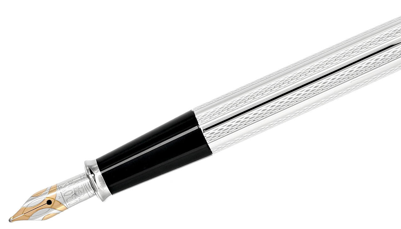 CROSS Townsend Platinum Plated Fountain Pen AT0046-1MD | Fast