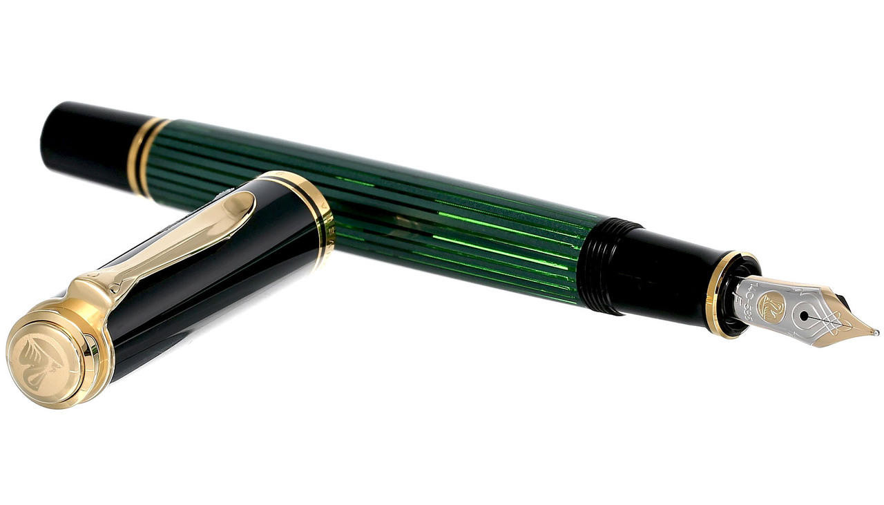 Souveran M400 Pelikan Green Fountain Pen PELIKAN Souveran M400