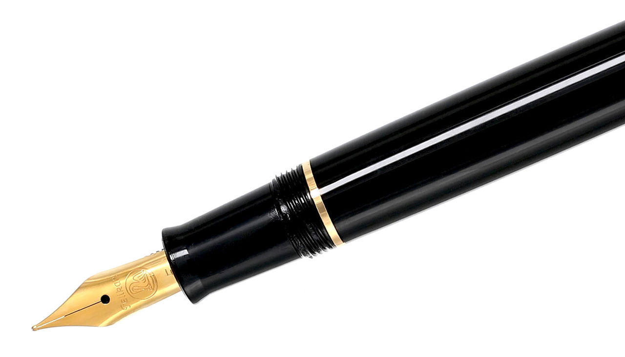 PELIKAN Classic P200 Black Fine (F) Nib Fountain Pen 930412 | Fast