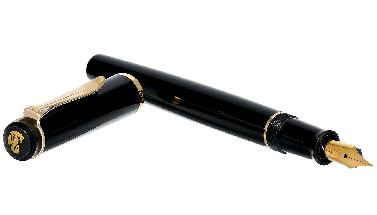 PELIKAN Classic P200 Black Fine (F) Nib Fountain Pen 930412 | Fast