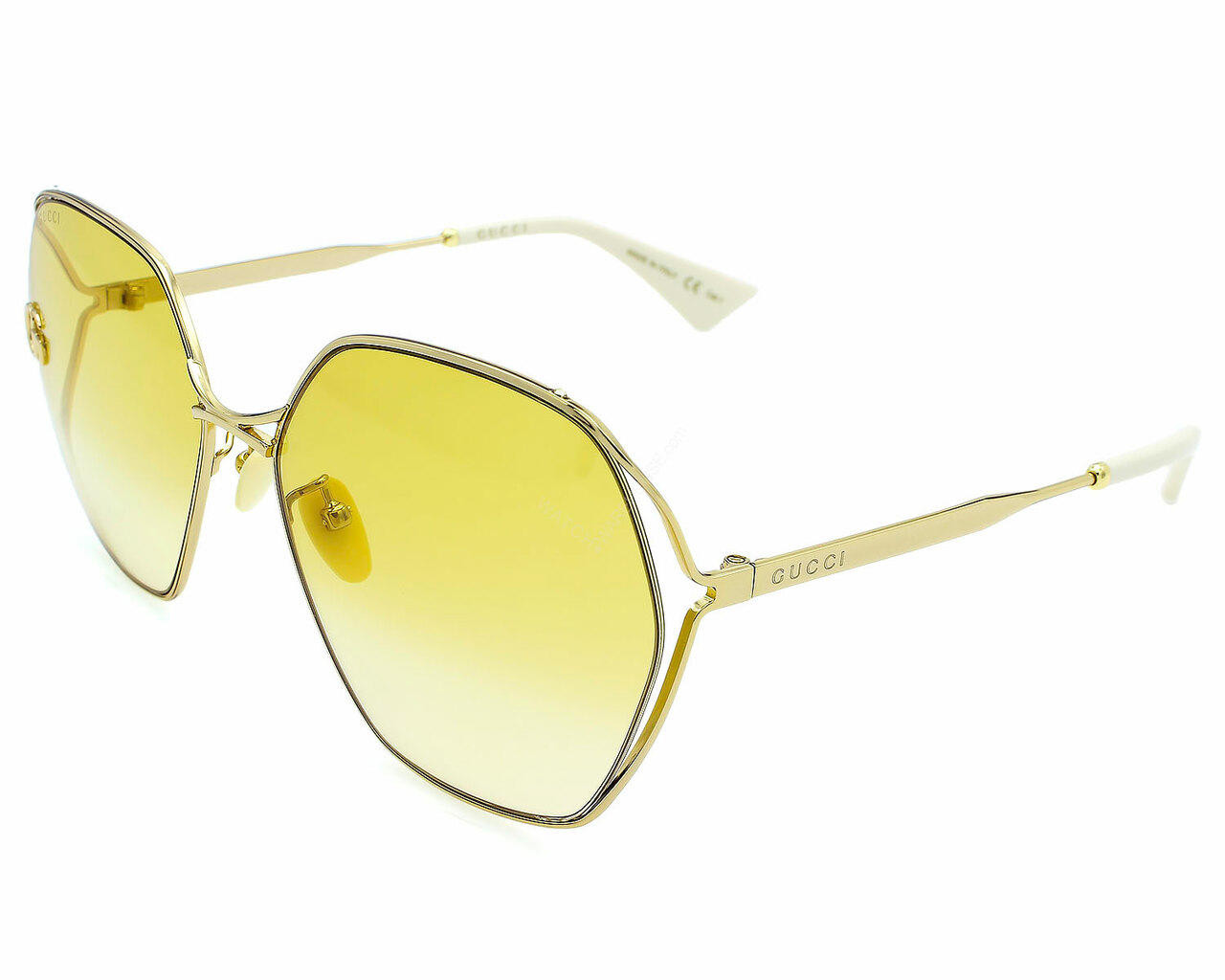 Eyewear Brands GUCCI Yellow Gradient 63-17-140MM Womens Sunglasses GG0818SA 004 Eyewear Brands GUCCI Yellow Gradient 63-17-140MM Womens Sunglasses GG0818SA 004