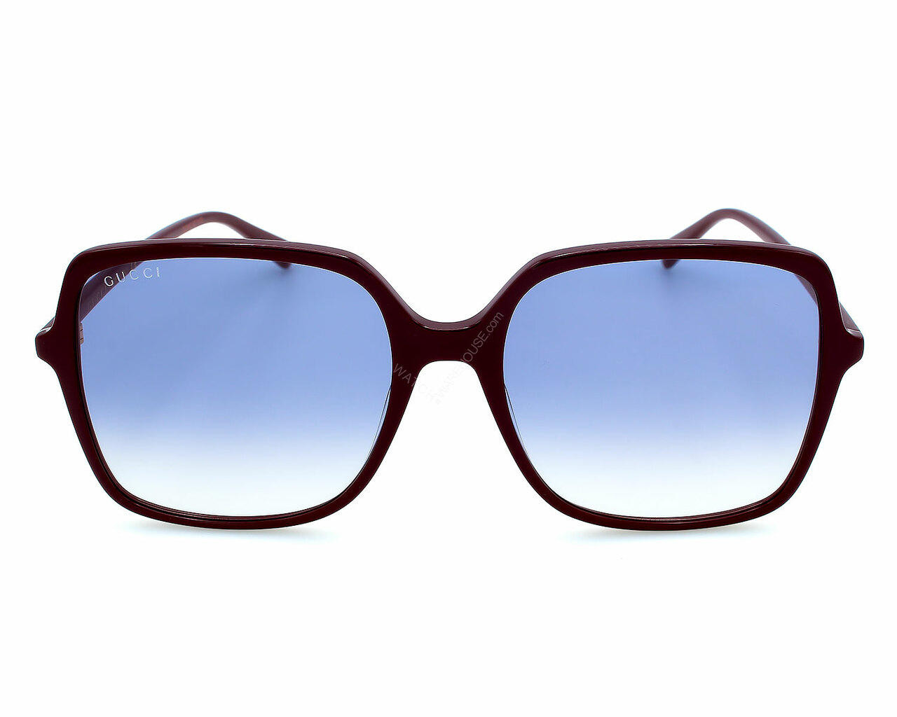GUCCI Burgundy/Blue Gradient 57-18-140MM Women