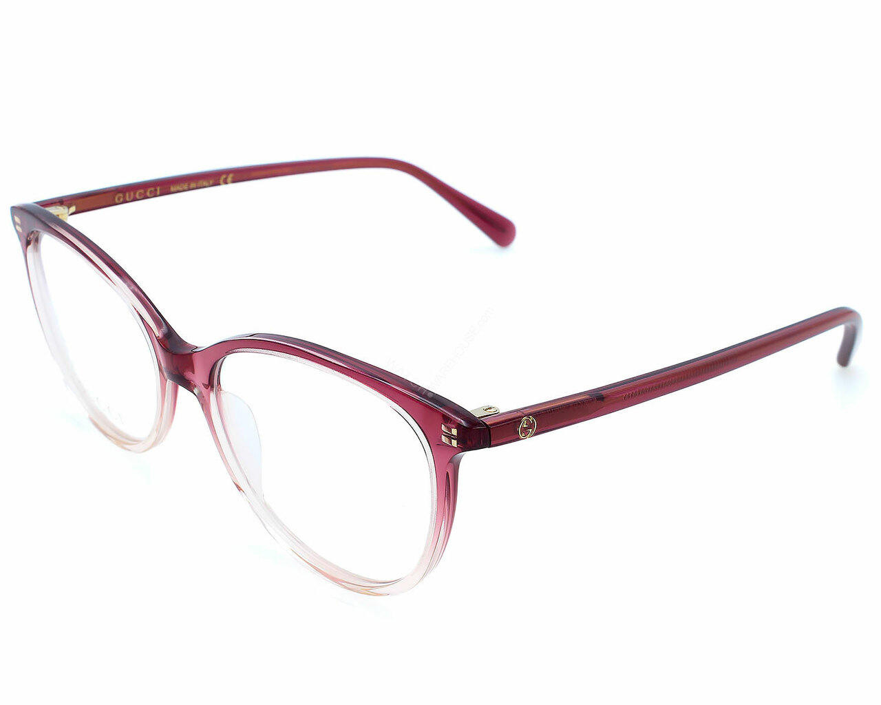Eyewear Brands GUCCI Square Full Rim Red/Burgundy 51-16-140MM Unisex Eyewear GG0550O 003 Eyewear Brands GUCCI Square Full Rim Red/Burgundy 51-16-140MM Unisex Eyewear GG0550O 003