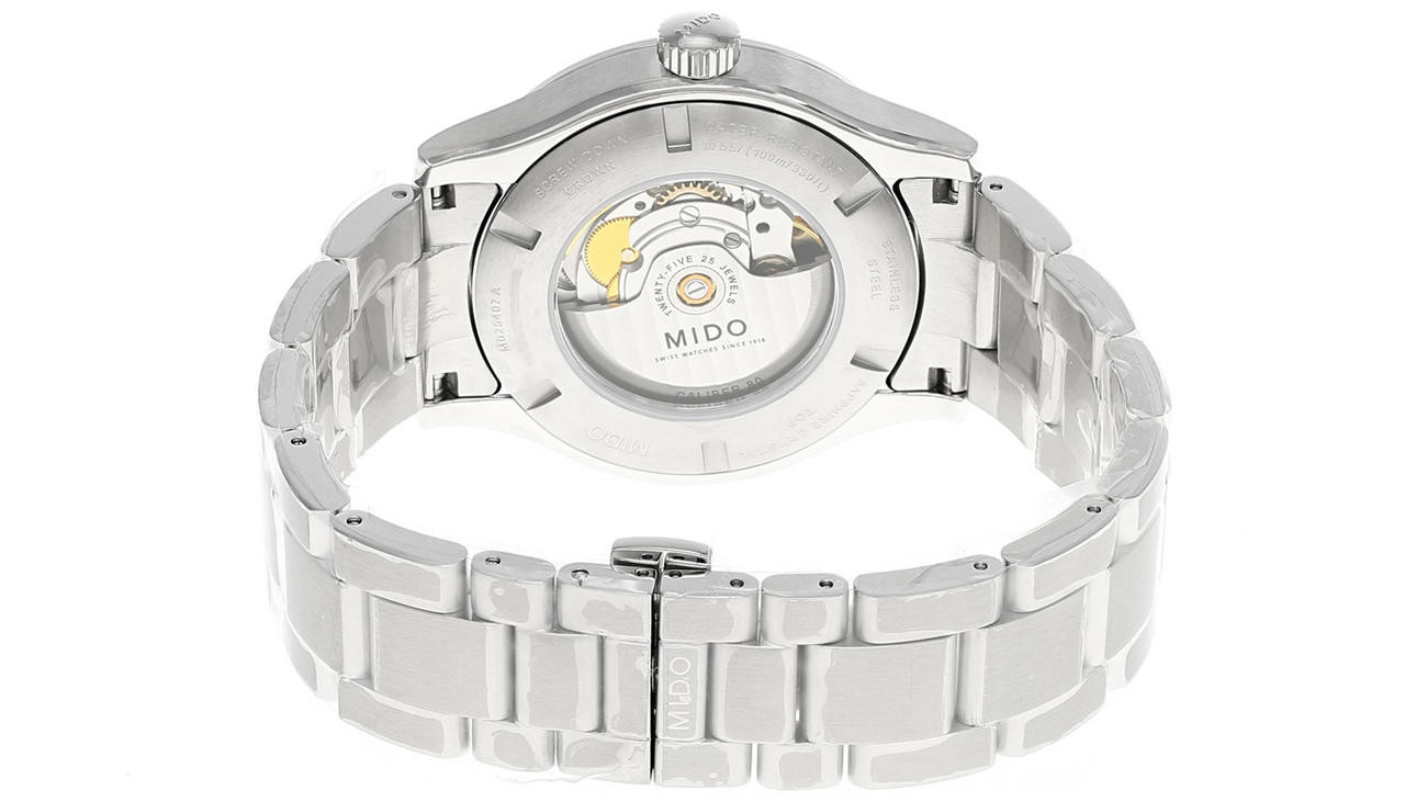MIDO Multifort 42MM AUTO SS Black Dial Men's Watch M025