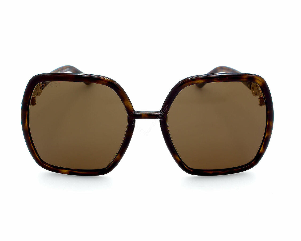 GUCCI Havana/Brown Lens 55-140MM Women display picture 3