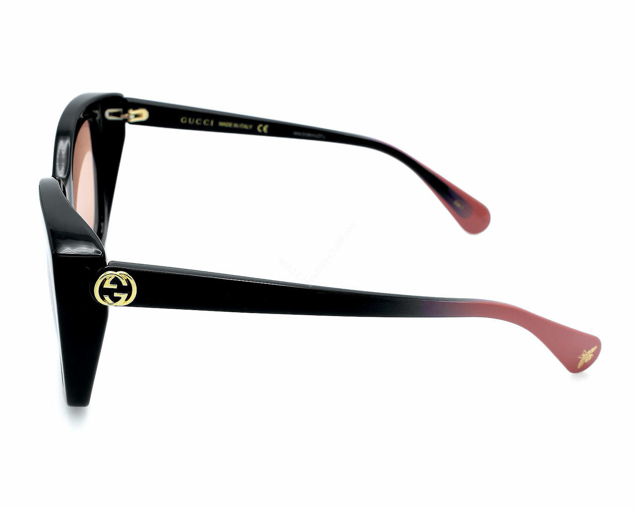 GUCCI Black/Orange Lens 55-145MM Women