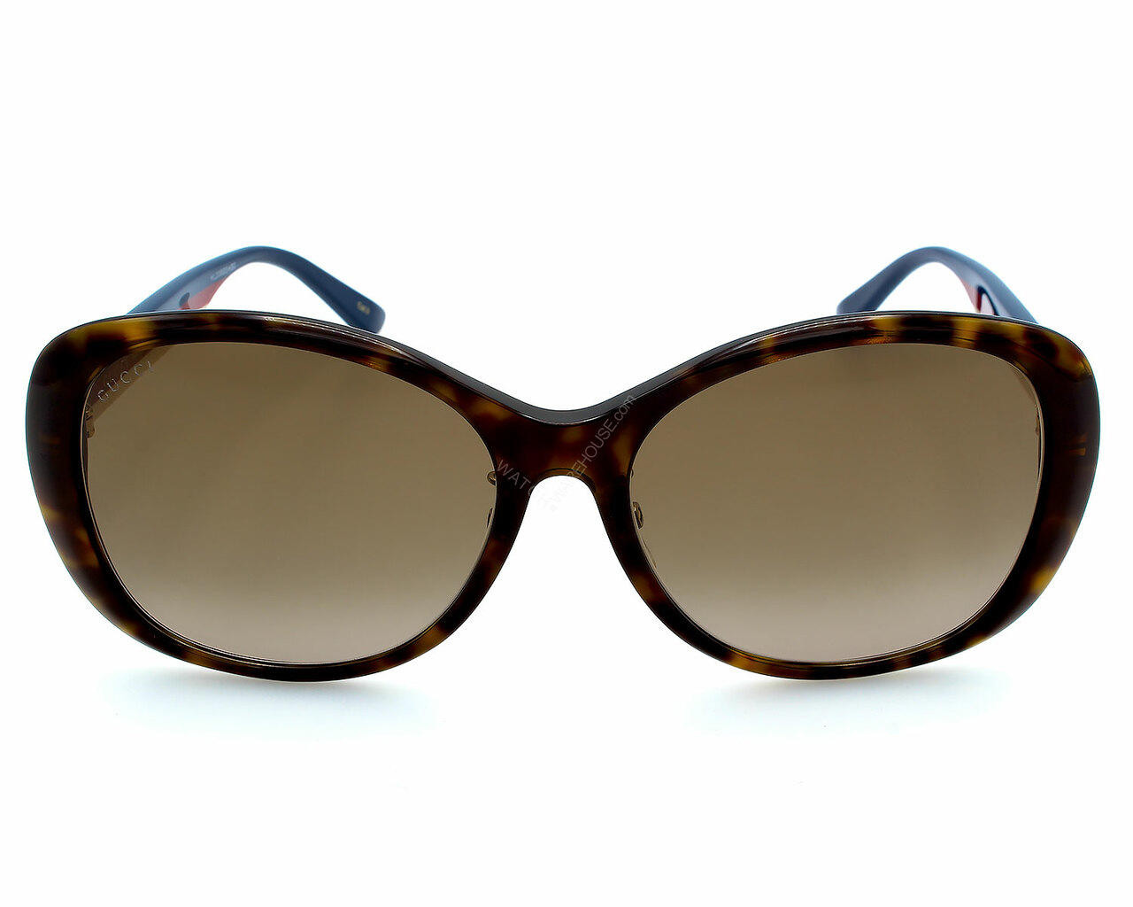 New- Gucci GG0849SK Havana Blue Brown Gradient Sunglasses Gucci Sunglasses GG0849SK 003 Havana-Blue/Brown Gradient 59  main image 2