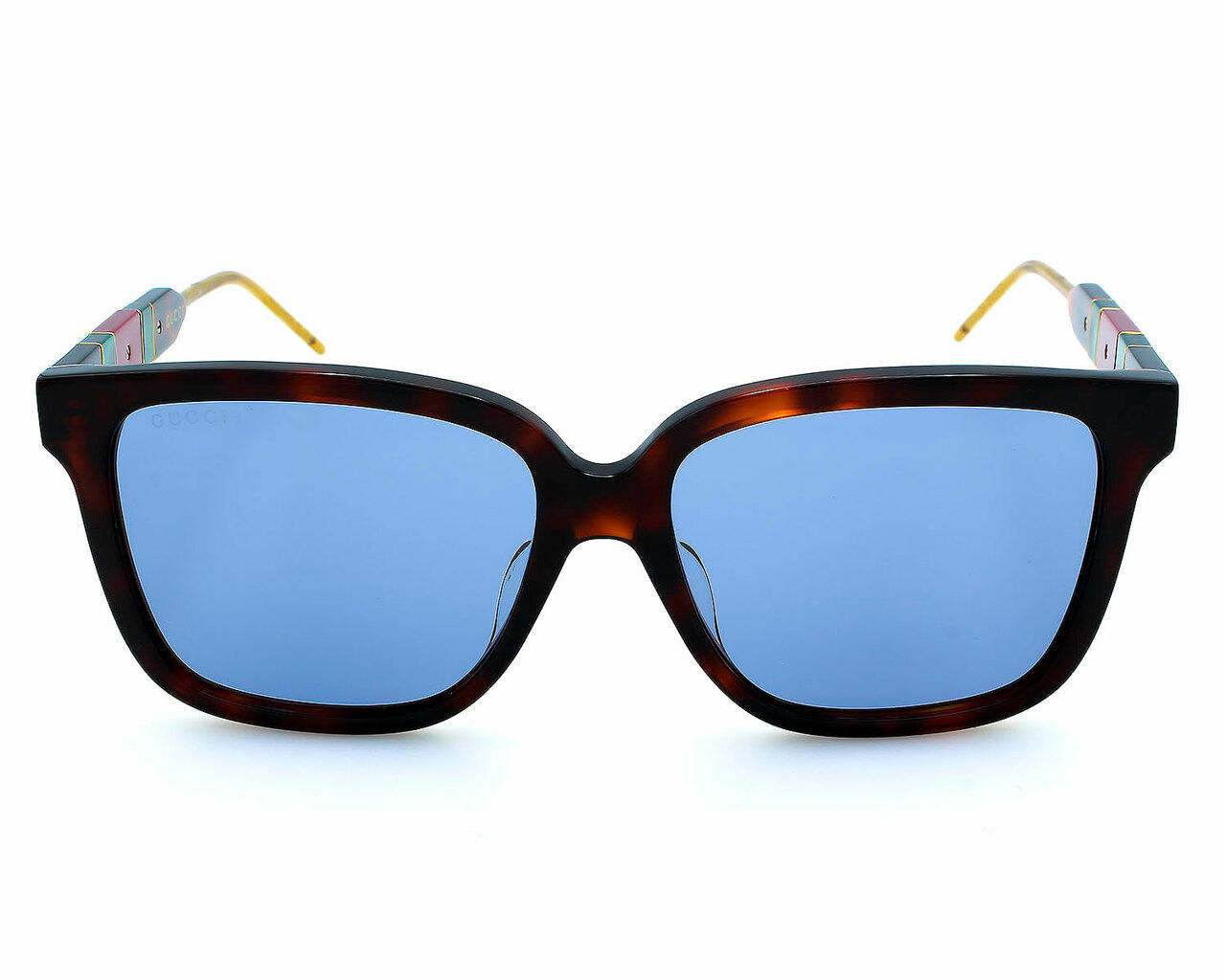 GUCCI Havana/Blue Lens 56-16-145MM Women