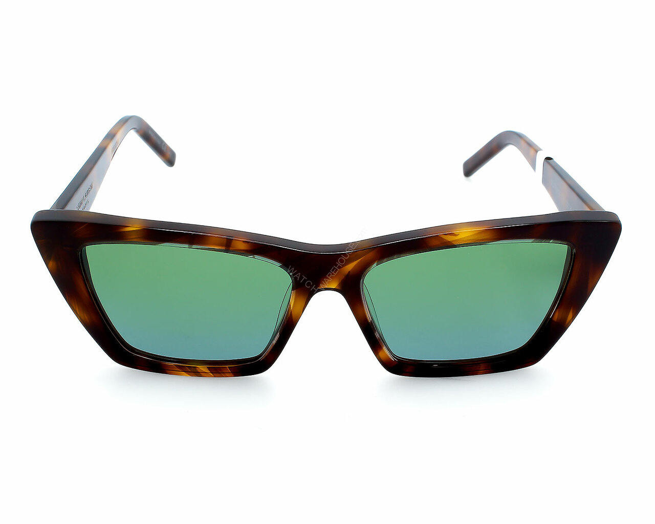SAINT LAURENT Havana/Green Lens 53-145MM Women display picture 1