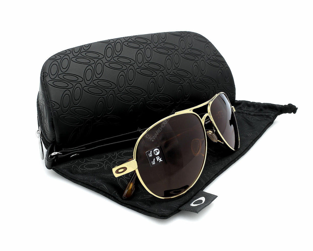 OAKLEY Feedback Polished Gold/Brown Gradient Polarized