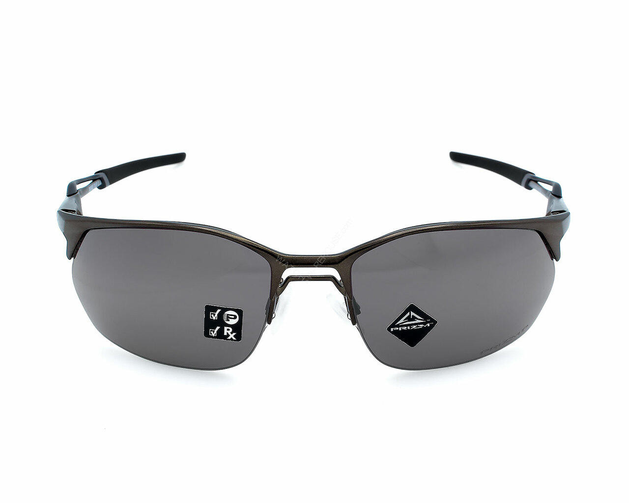 OAKLEY Wire Tap 2.0 Satin Lead /Prizm Deep Water Men's Sunglasses  OO4145-0660