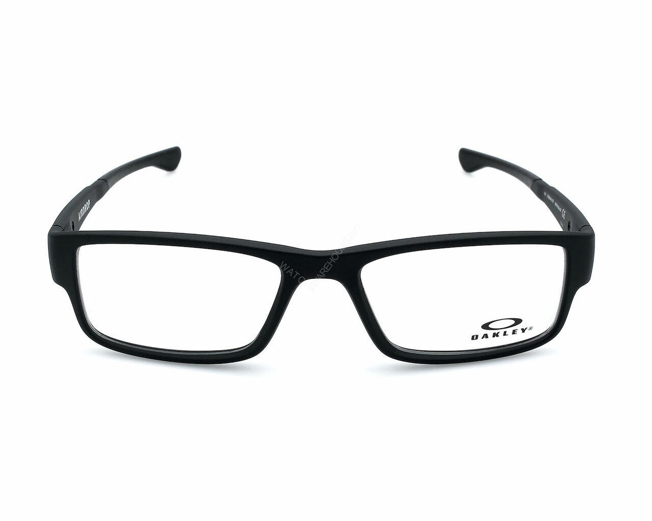 「papy」ORION SAUD501 BLACK Oakley Airdrop - Rectangle Satin Black Frame Eyeglasses