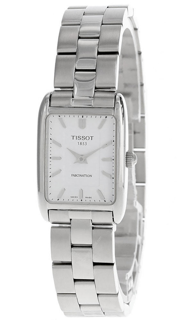 TISSOT 1853 Fascination 20MM SS White Dial Women's Watch T67.1.285 ...