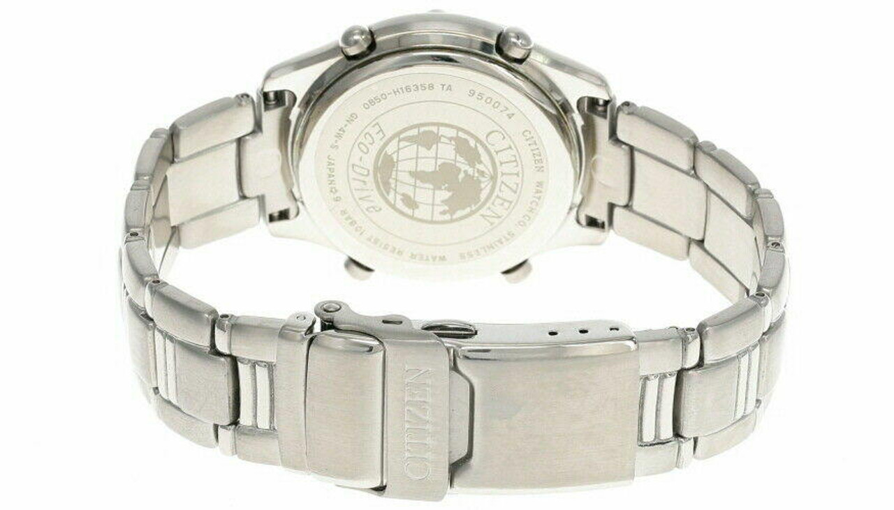 CITIZEN Blue Dial Stainless Steel Bracelet Men's Watch AP5240-59L