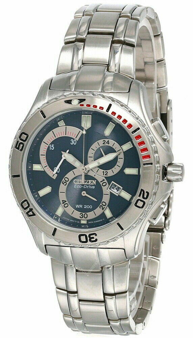 Citizens stainless steel sales men's watch