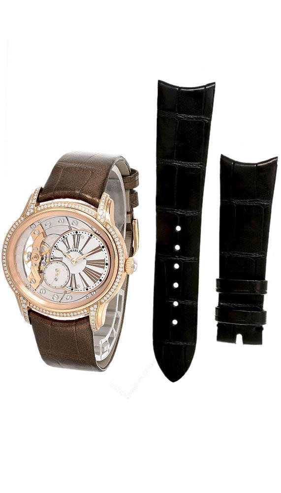 AUDEMARS PIGUET Millenary 18K Pink Gold Diamond Set Women's Watch