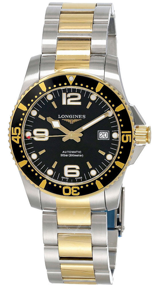 LONGINES HydroConquest Automatic SS 41MM Black Dial Men's Watch L3.742.3.56.7 / L37423567