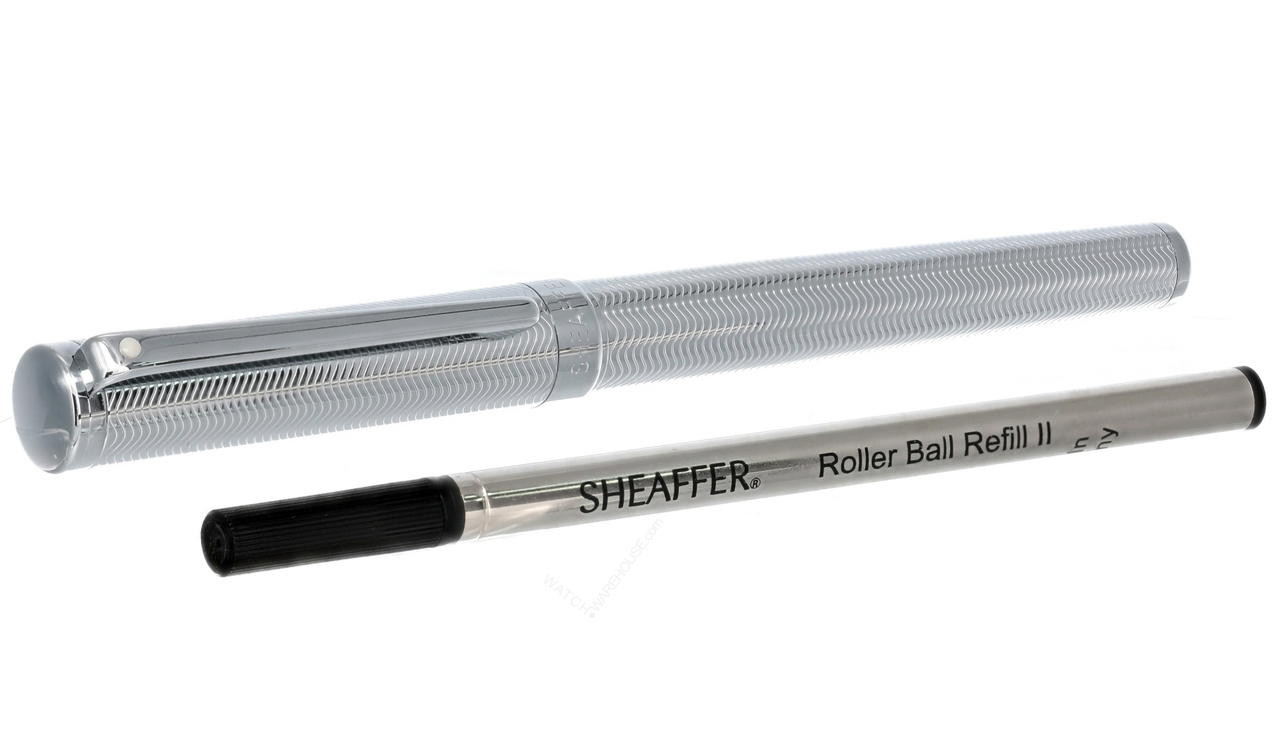 SHEAFFER Intensity Engraved Chrome Rollerball Pen E1924151 | Fast