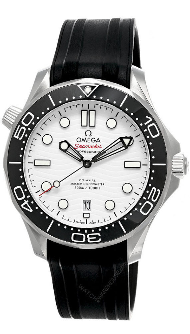 OMEGA Seamaster 42MM AUTO White Dial Men's Watch 210.32.42.20.04.001