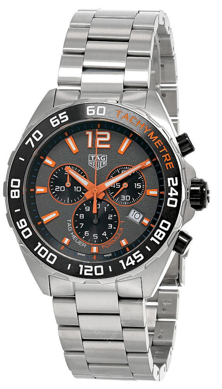 Tag Heuer Formula 1 Chronograph Quartz Black Dial Men's Watch  CAZ101AC.BA0842