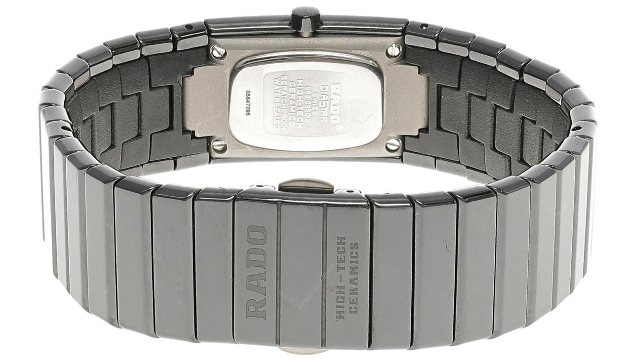 RADO Jubile High Tech Ceramic Black Dial Women display picture 1